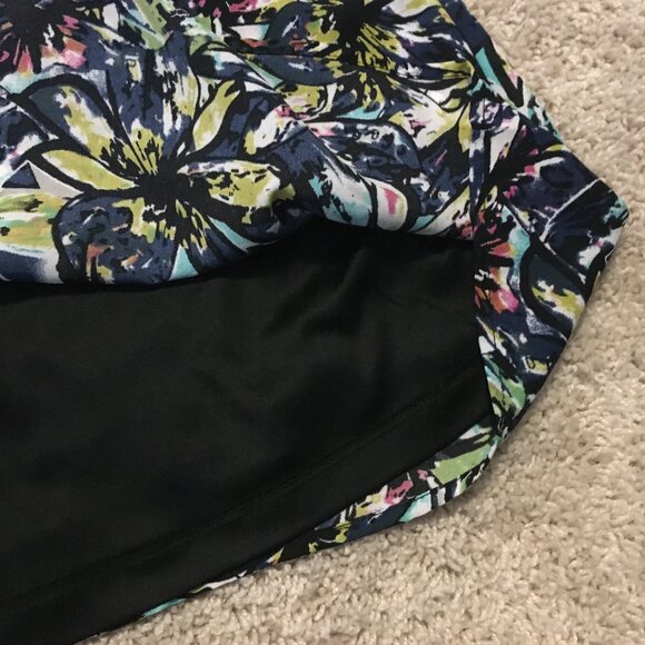 Faux Leather Braided Trim Summer Batik Print Inspired Dress - Picture 16 of 16